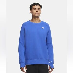 Nike Paris Saint Germain men’s fleece football crew Game royal Sz XXL CI9545-410